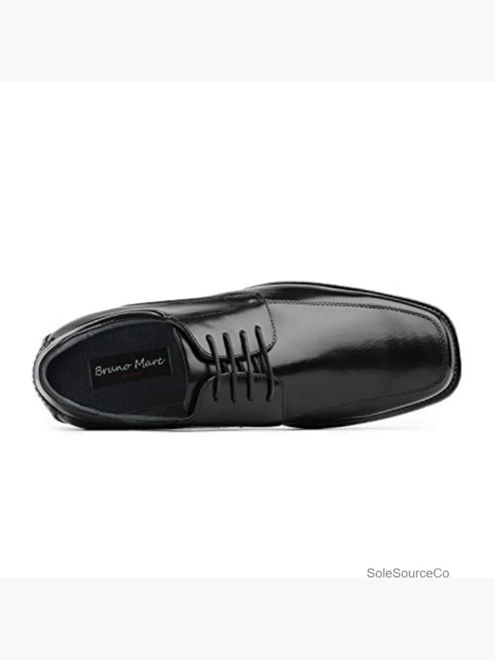 Men's Square Toe Classic Business Dress Oxfords Lace-Up